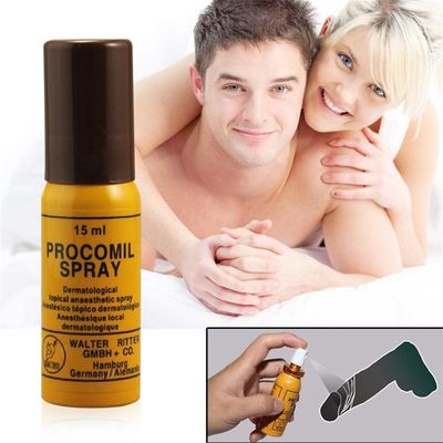 Homens do sexo do poder dos muitos tempos que dessensibilizam cuidados médicos do pulverizador 15ml