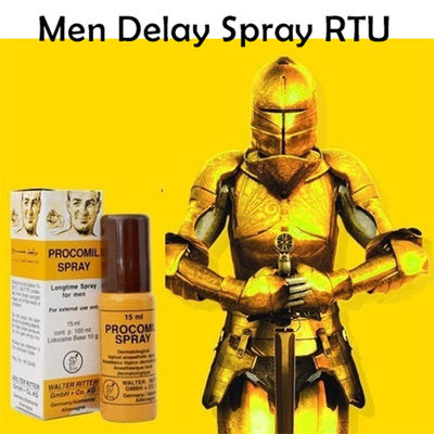 Homens do sexo do poder dos muitos tempos que dessensibilizam cuidados médicos do pulverizador 15ml